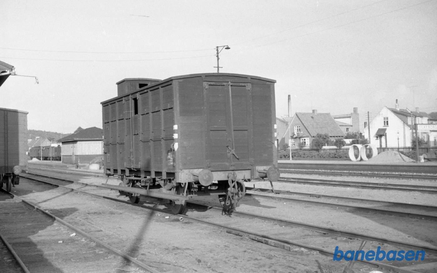 HV lukket godsvogn med bremsehus HV lukket godsvogn med bremsehus