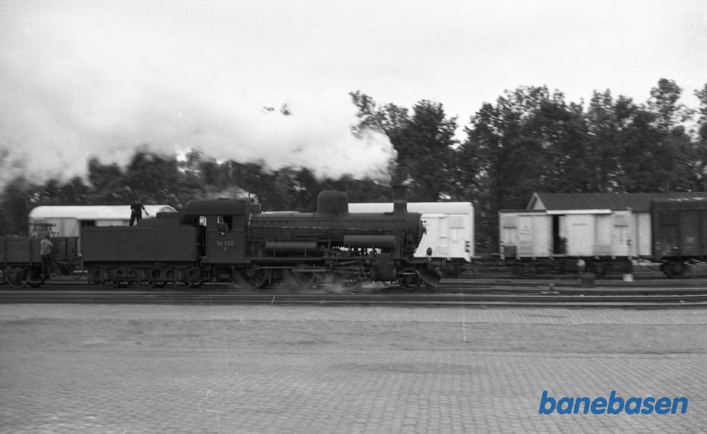 D 812 rangerer og der foretages kullempning