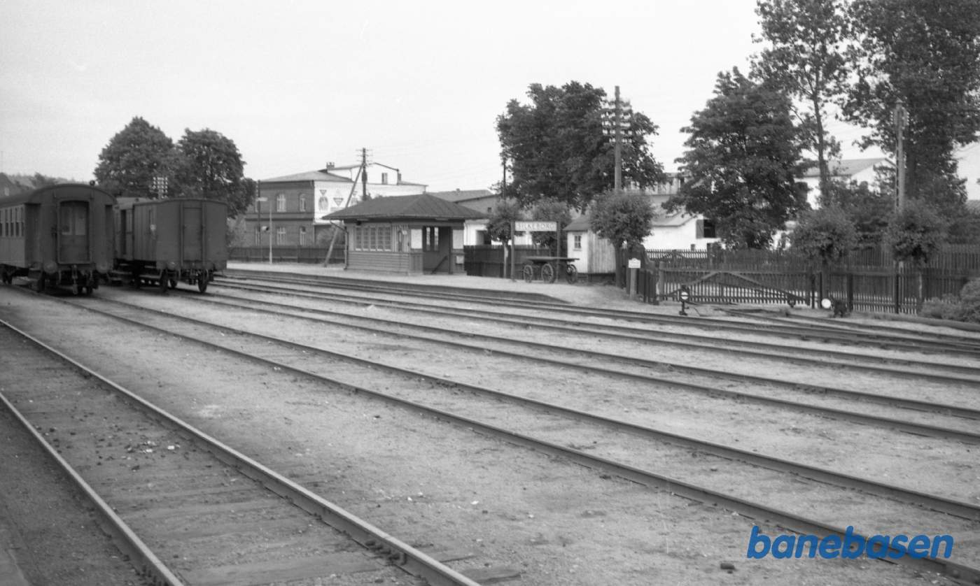 HBS perronen på Silkeborg station
