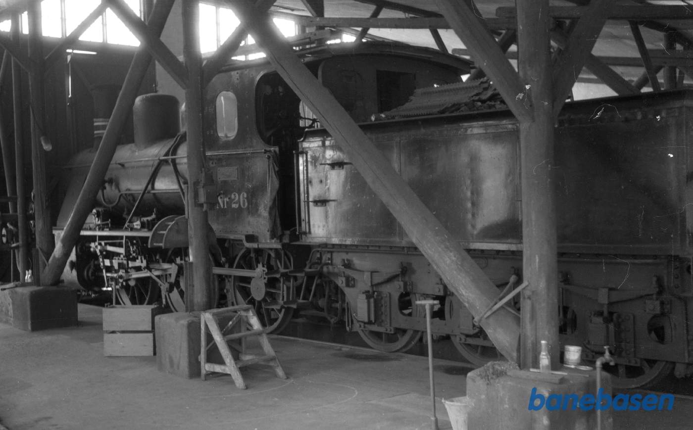 Damplokomotiv APB 26 i Aalborg