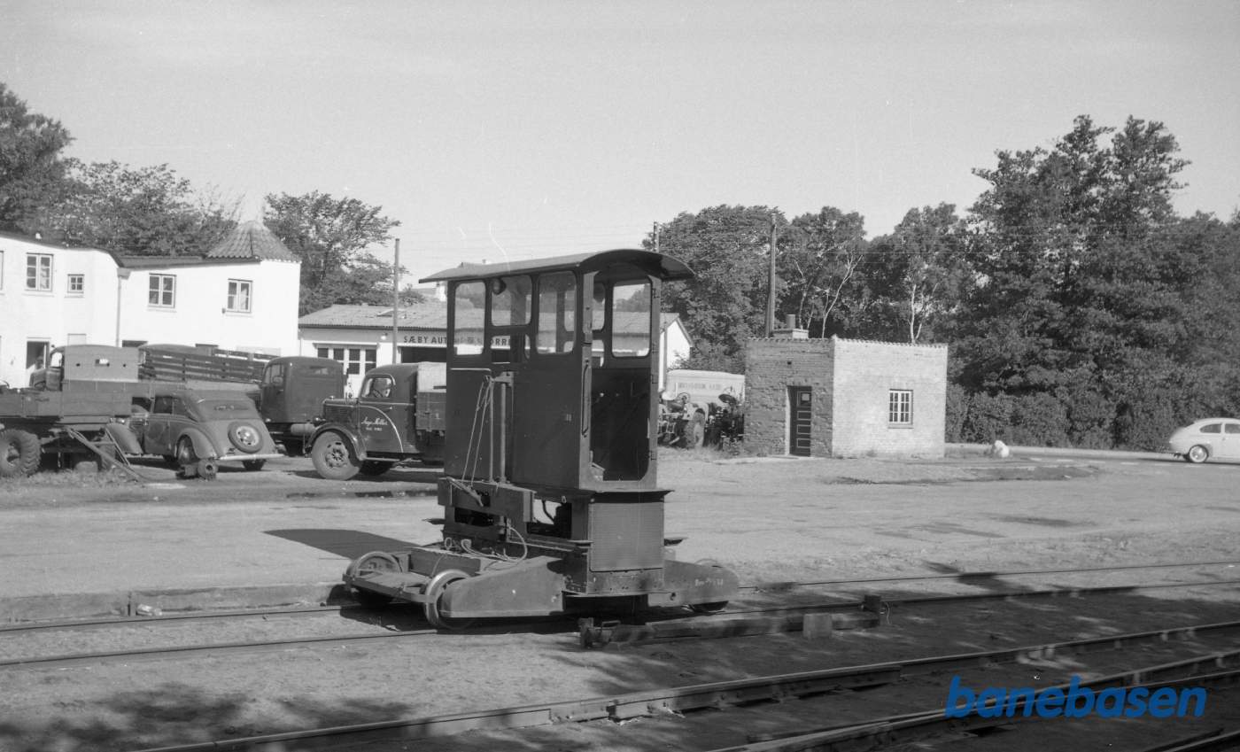 FFJ "Klædeskab" på Sæby station