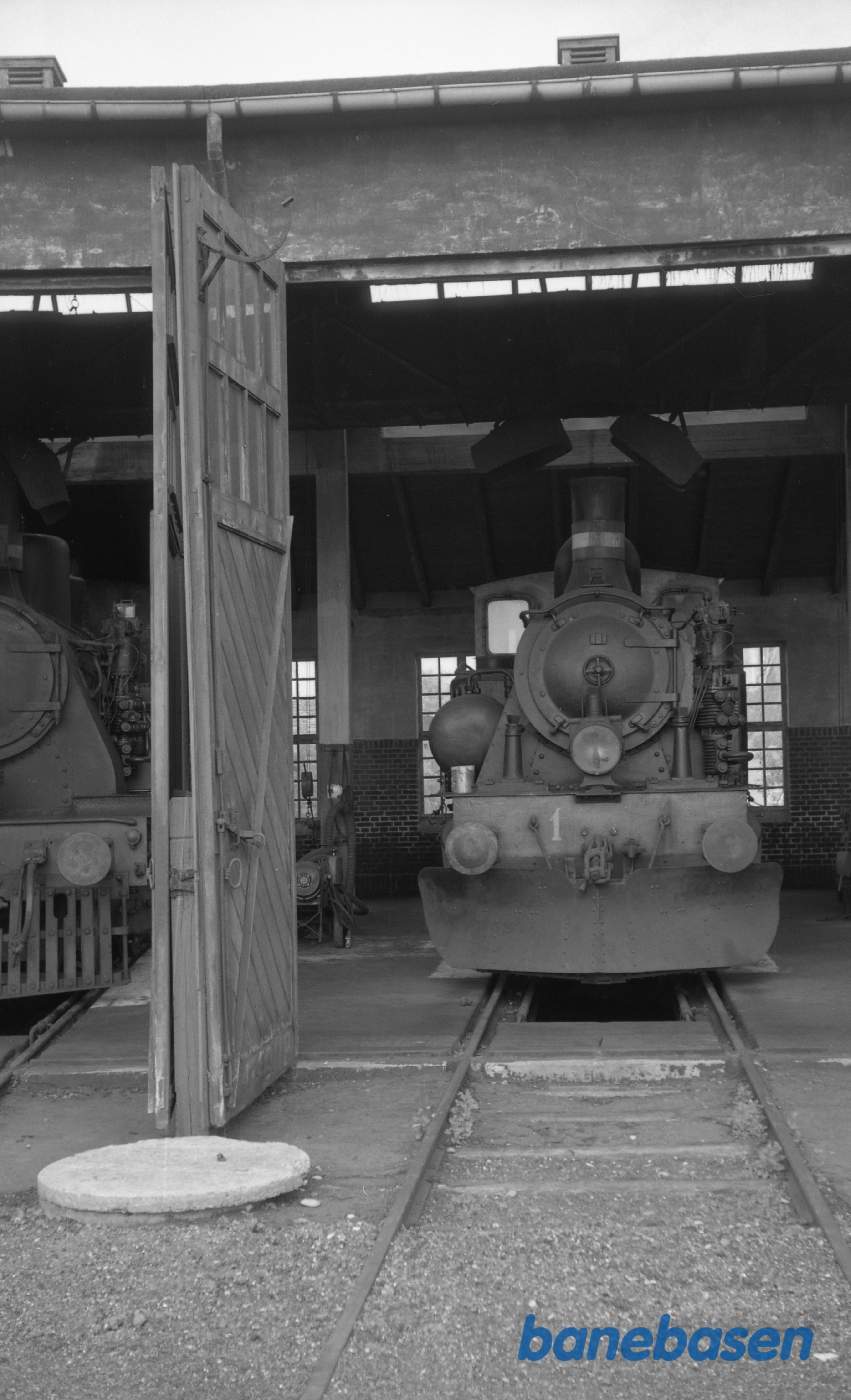 Remisen med damploko nr. 1