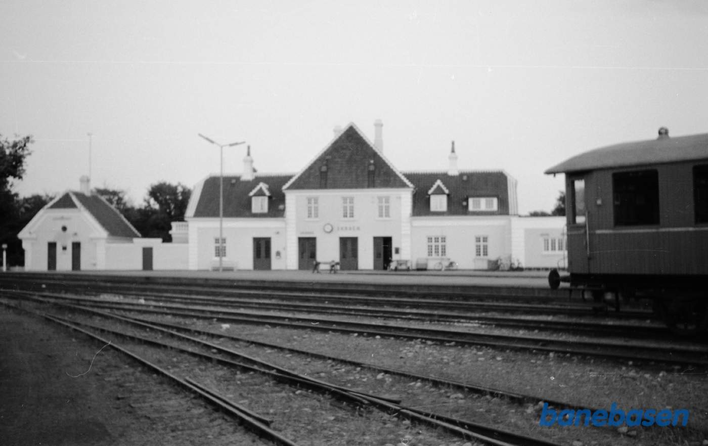 Skagen station .Perronsiden
