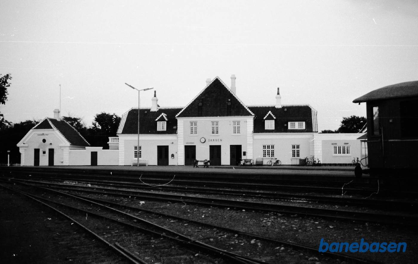 Skagen station .Perronsiden