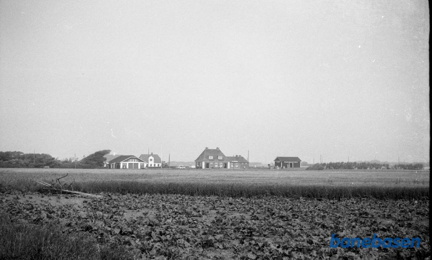Lønstrup station fra vejsiden