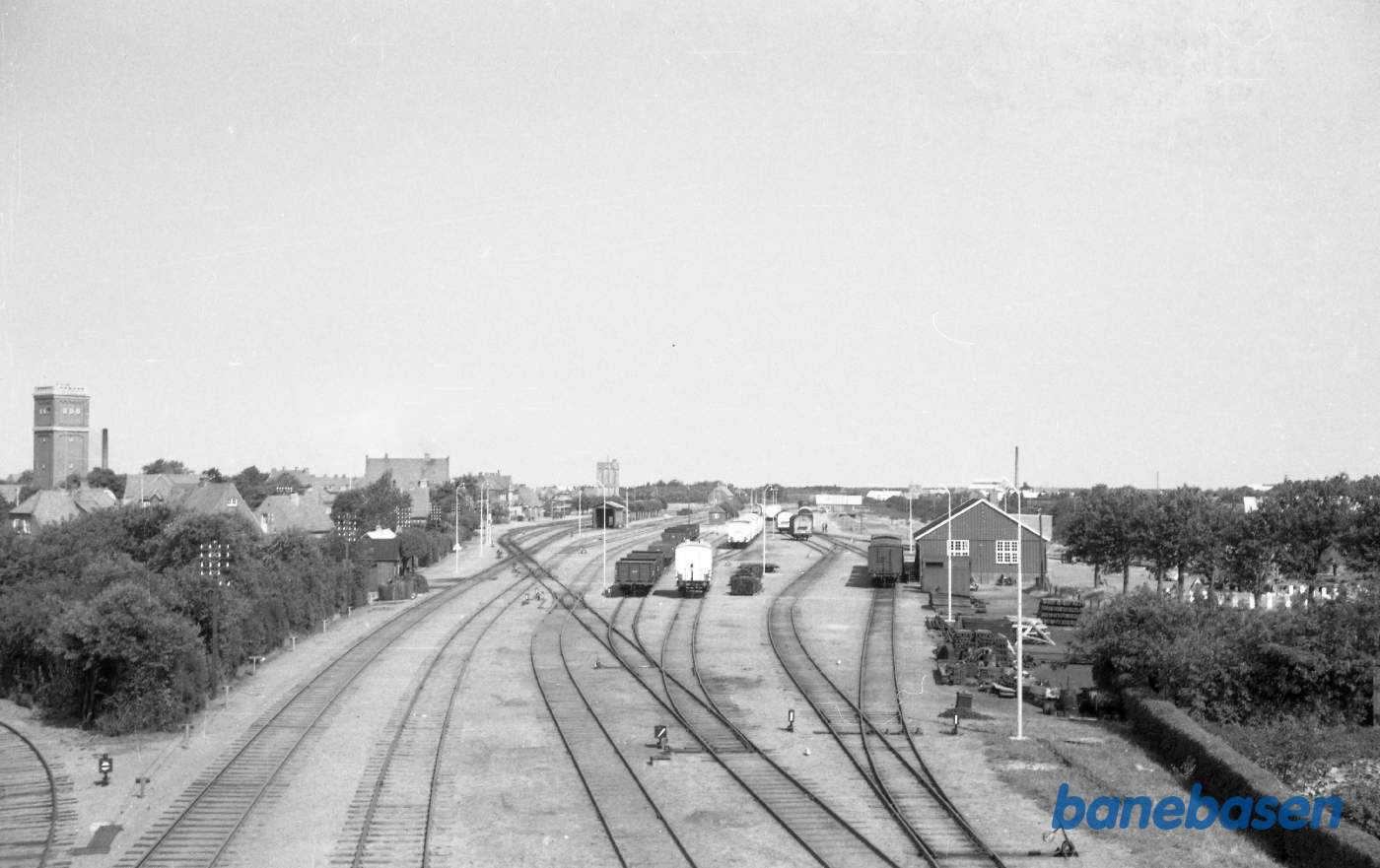 Udsigt over stationen