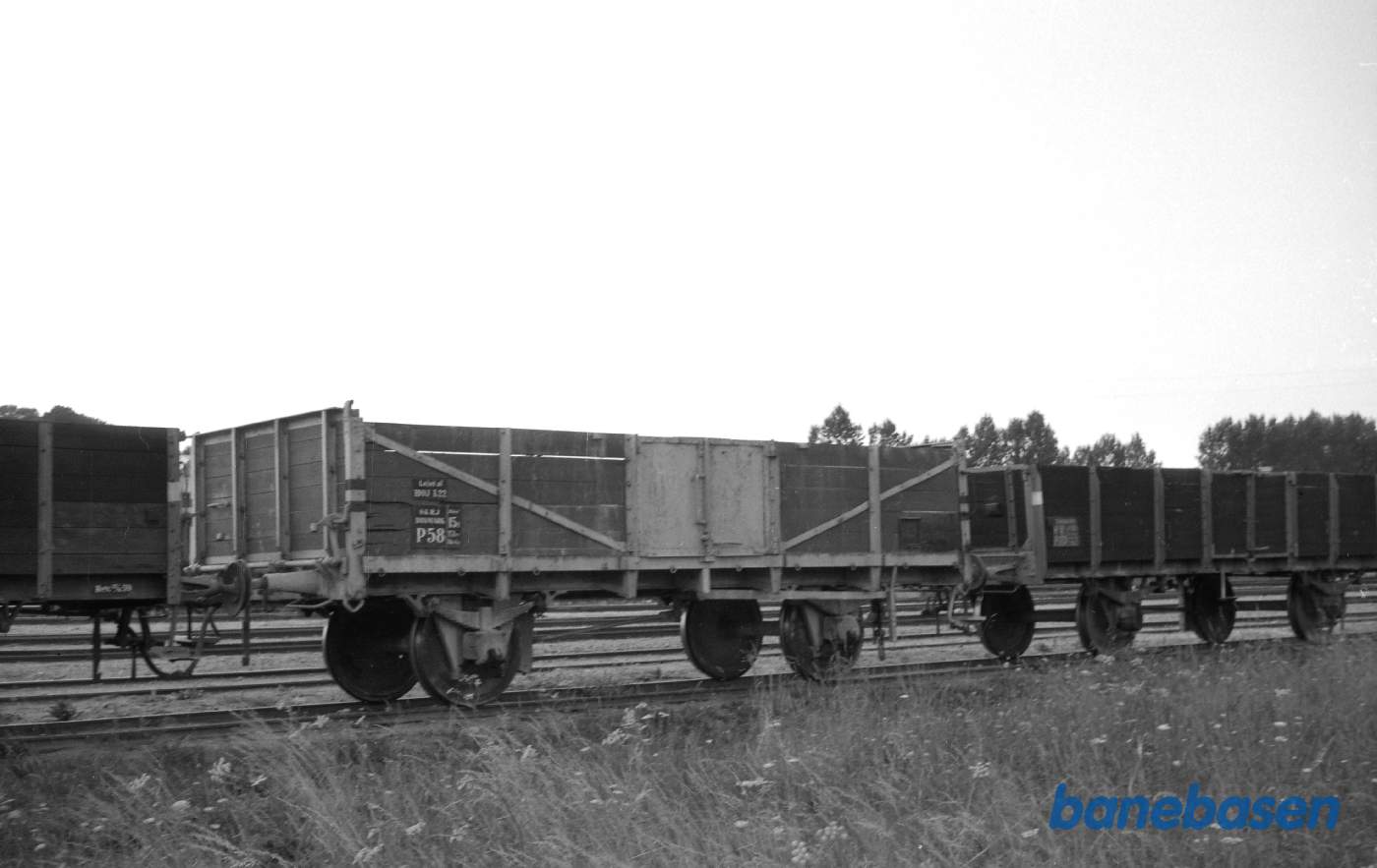 Indlejret vogn fra SKRJ