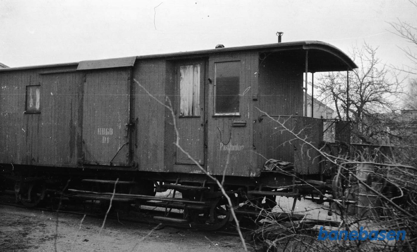 Grønnehave station. HHGB D 1