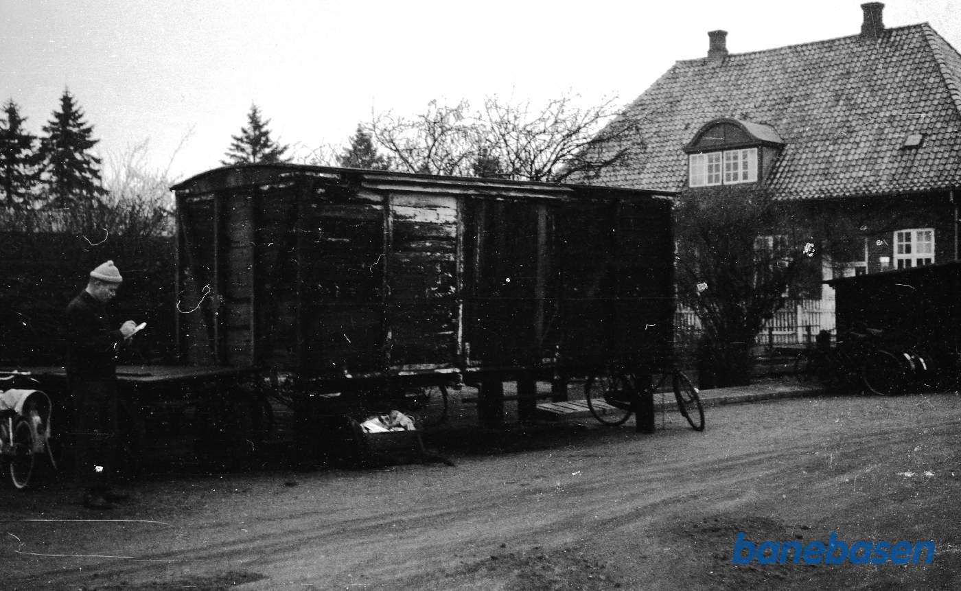 Gilleleje station med Q vogns kasse