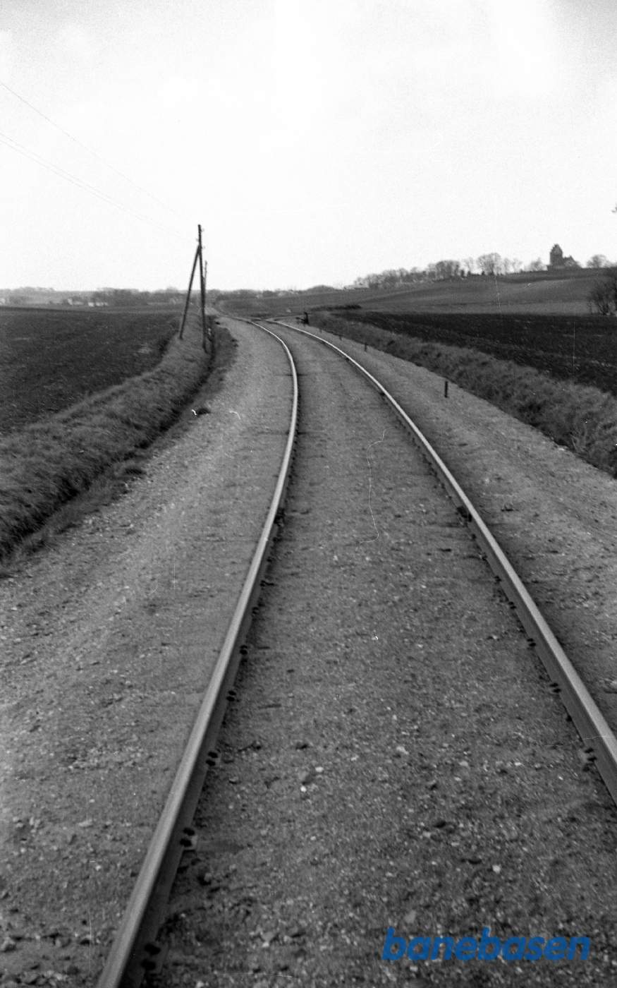 Det gamle GDS grusspor i Ørby