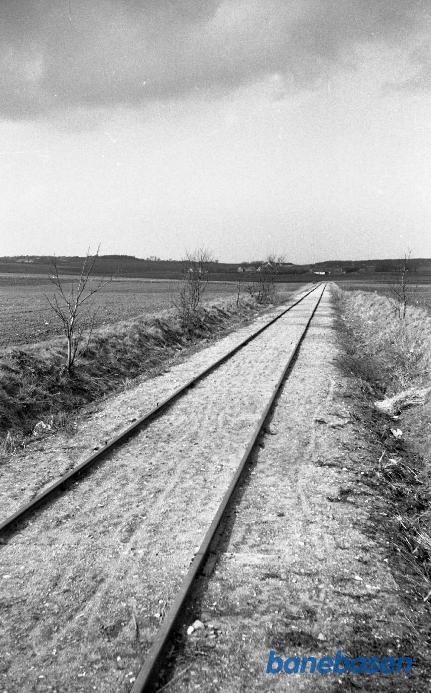 Det gamle GDS grusspor i Ørby