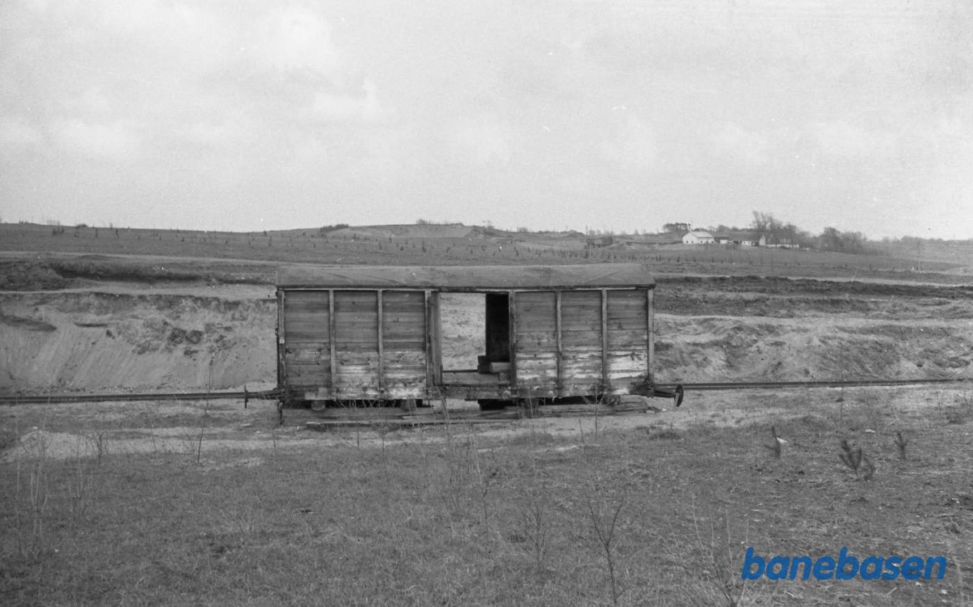 Resterne af GDS Q 2 i Grusgraven