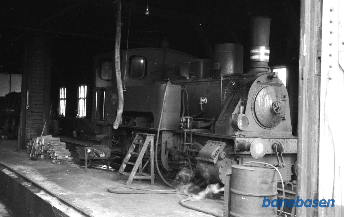 Lok 6 i remisen på Amagerbro Lok 6 i remisen på Amagerbro