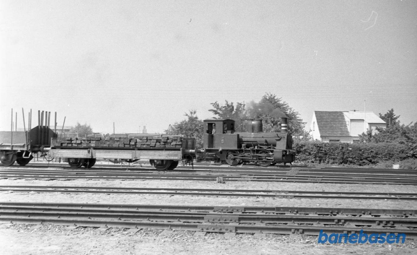 Stålværkets damploko i Frederiksværk tdl. DSB HS 399 Stålværkets damploko i Frederiksværk tdl. DSB HS 399