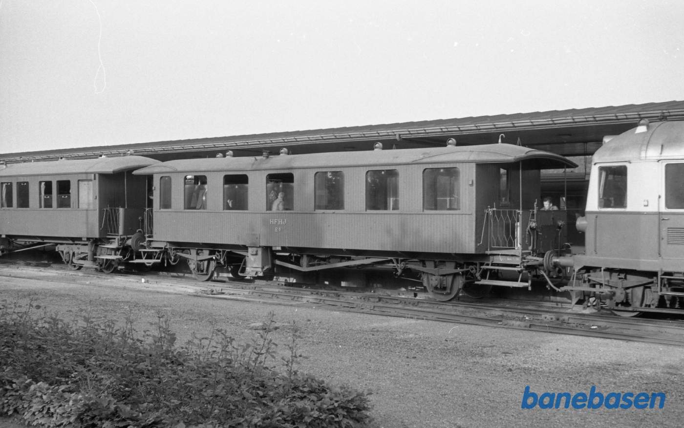 Hillerød st. HFHJ 29. (Ex DSB Fe 4912)