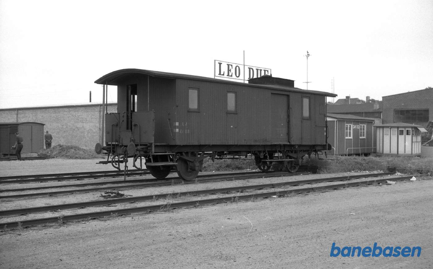 Nakskov station. LJ Ec 88