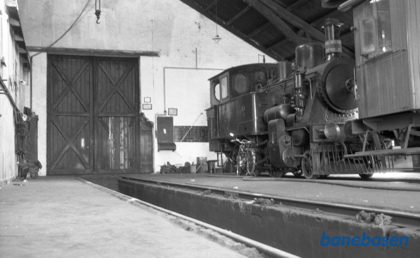 Rudkøbing remise med LB 3 Rudkøbing remise med LB 3