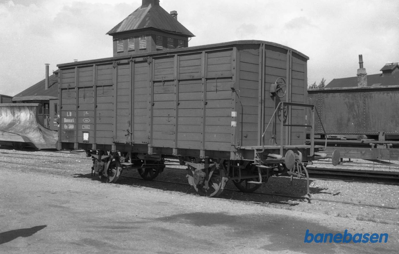 Rudkøbing station. Qb 560