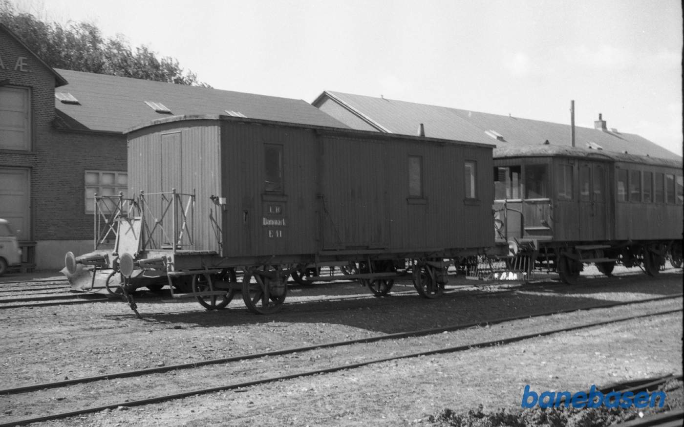Rudkøbing station. LB E 41