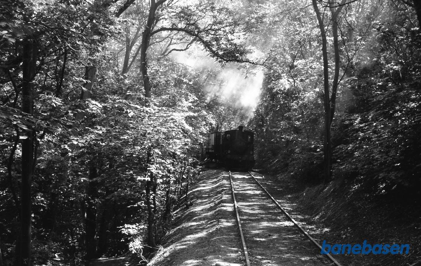 Lemvig. Havnespor. Tog med VLTJ 3