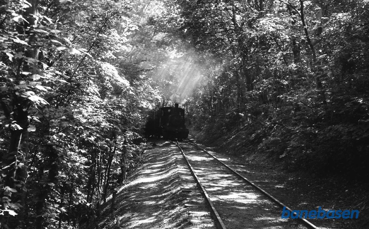 Lemvig. Havnespor. Tog med VLTJ 3