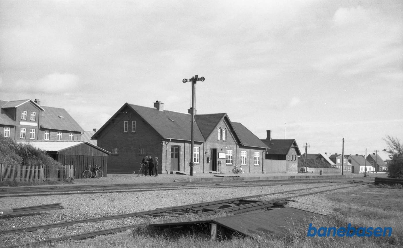 Harboøre station. Drejeskive