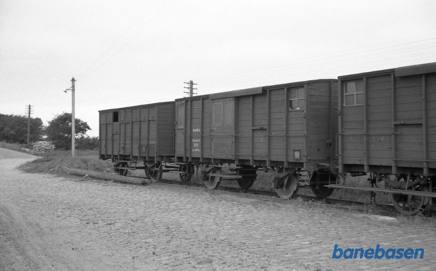 Ringkøbing. Rejsegodsvogn E 21