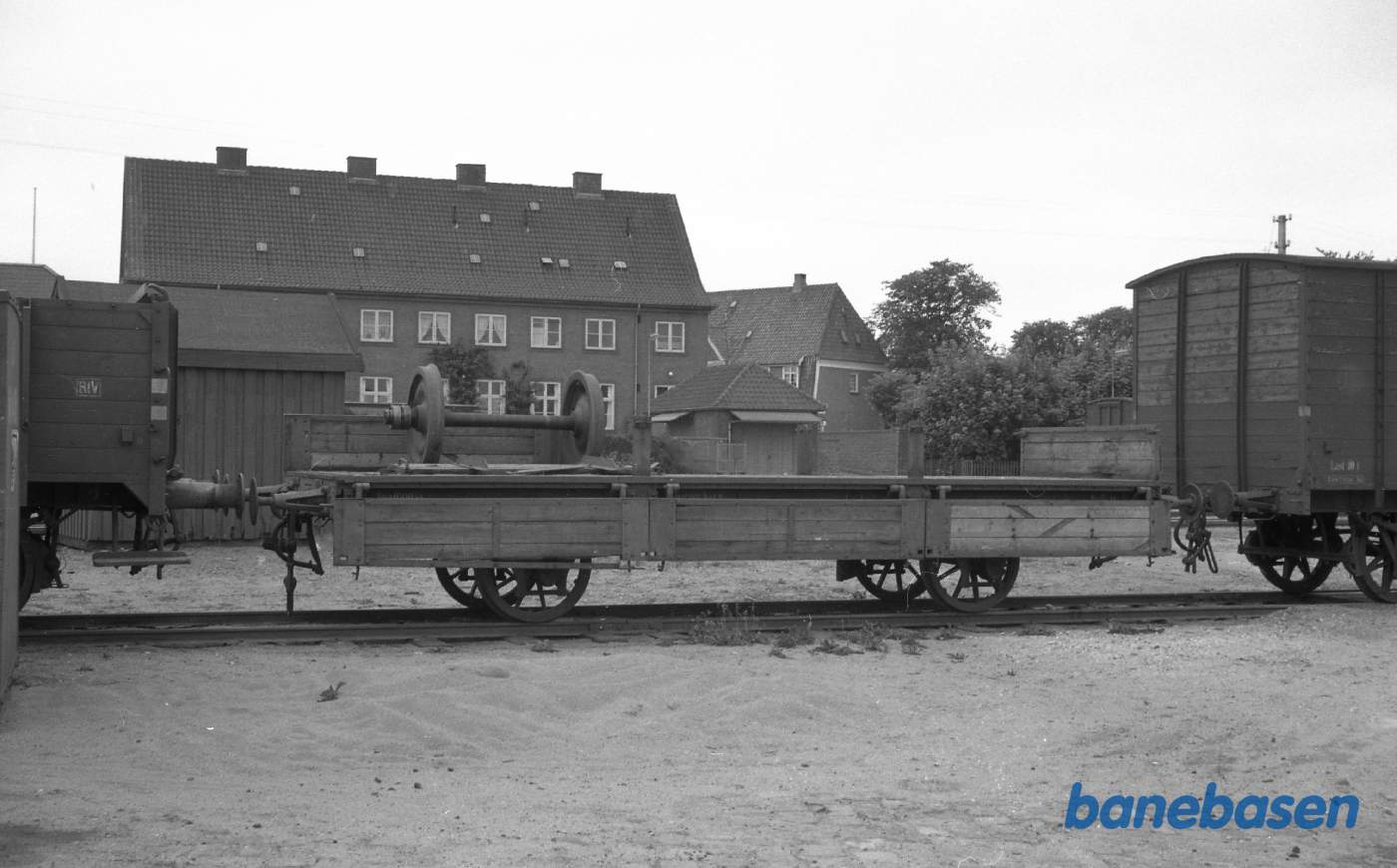 Ringkøbing. Åben godsvogn T 114 Ringkøbing. Åben godsvogn T 114