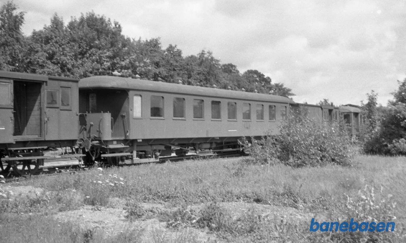 Skanderborg. Udrangeret SFJ bogievogn