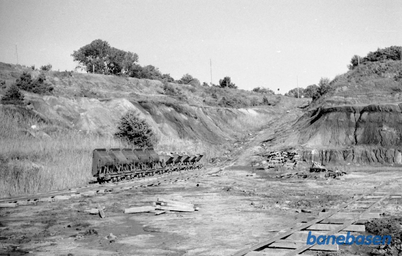 Hasle lergrav med tipvogne