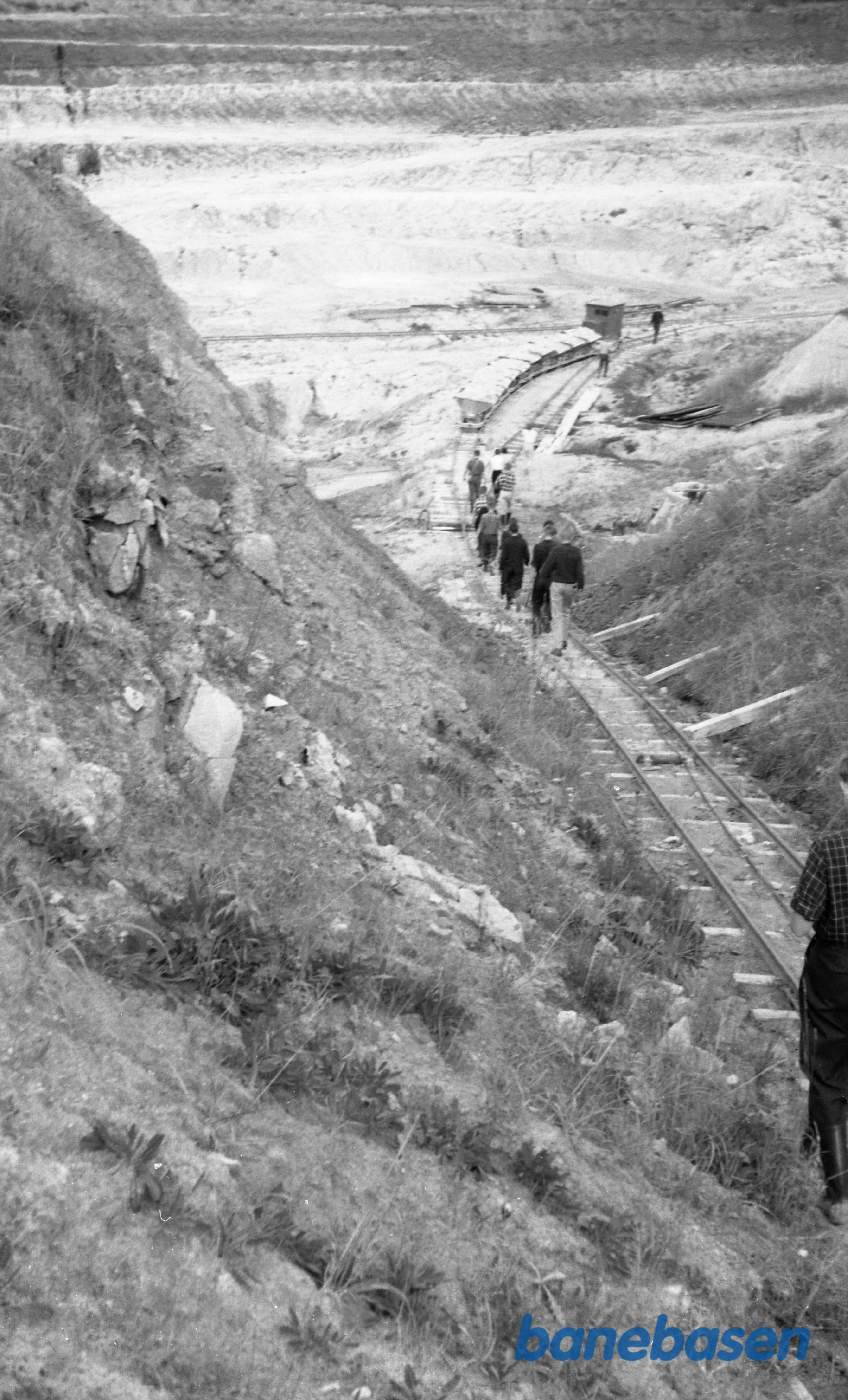 Rabækkeværket. Bruddet