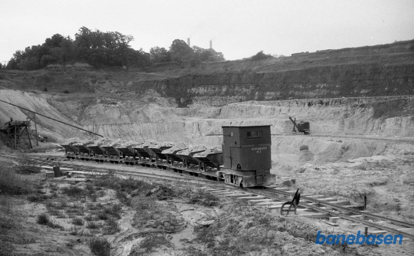 Rabækkeværket. Bruddet. Lokomotiv nr. 7