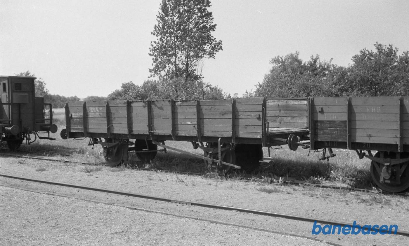 Gummersmark med KRB og ØSJS godsvogn