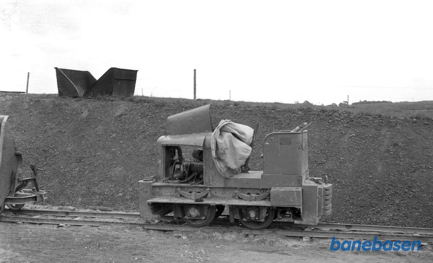 Vejarbejde på landevejen Odense - Assens