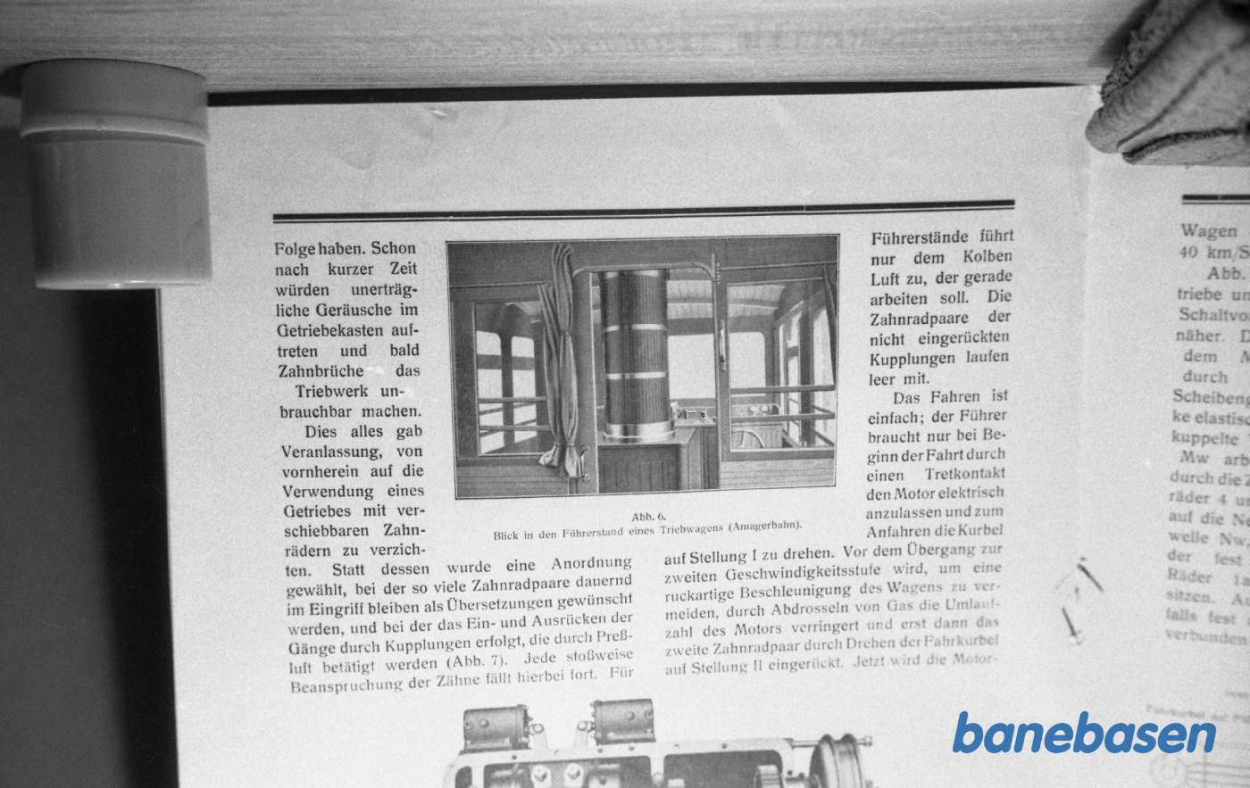 Affotograferinger af en AEG brochure