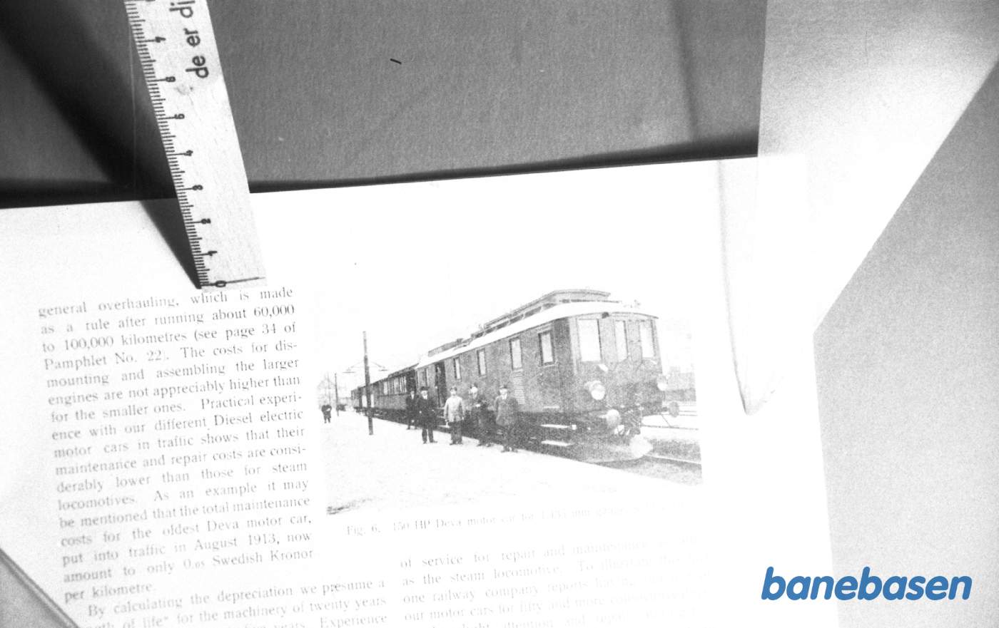 Affotograferinger af en AEG brochure