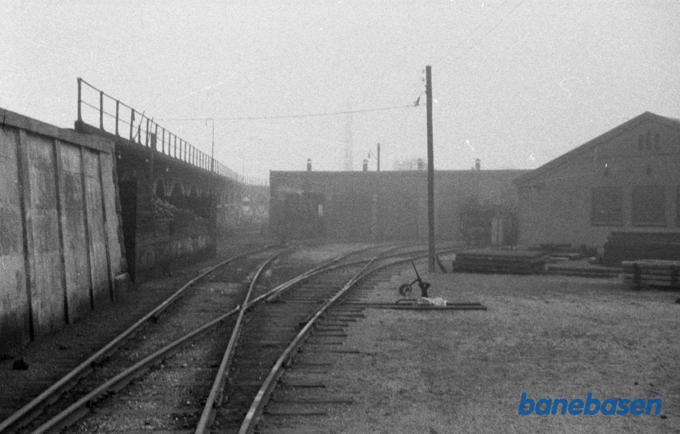 Valby gasværk. Remisen