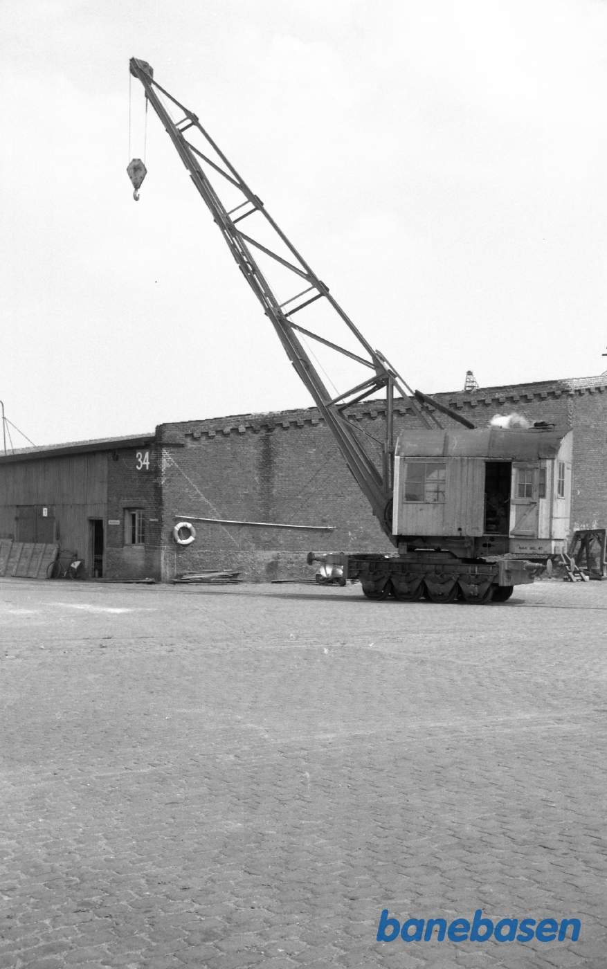 Dampkran på Nordhavnen