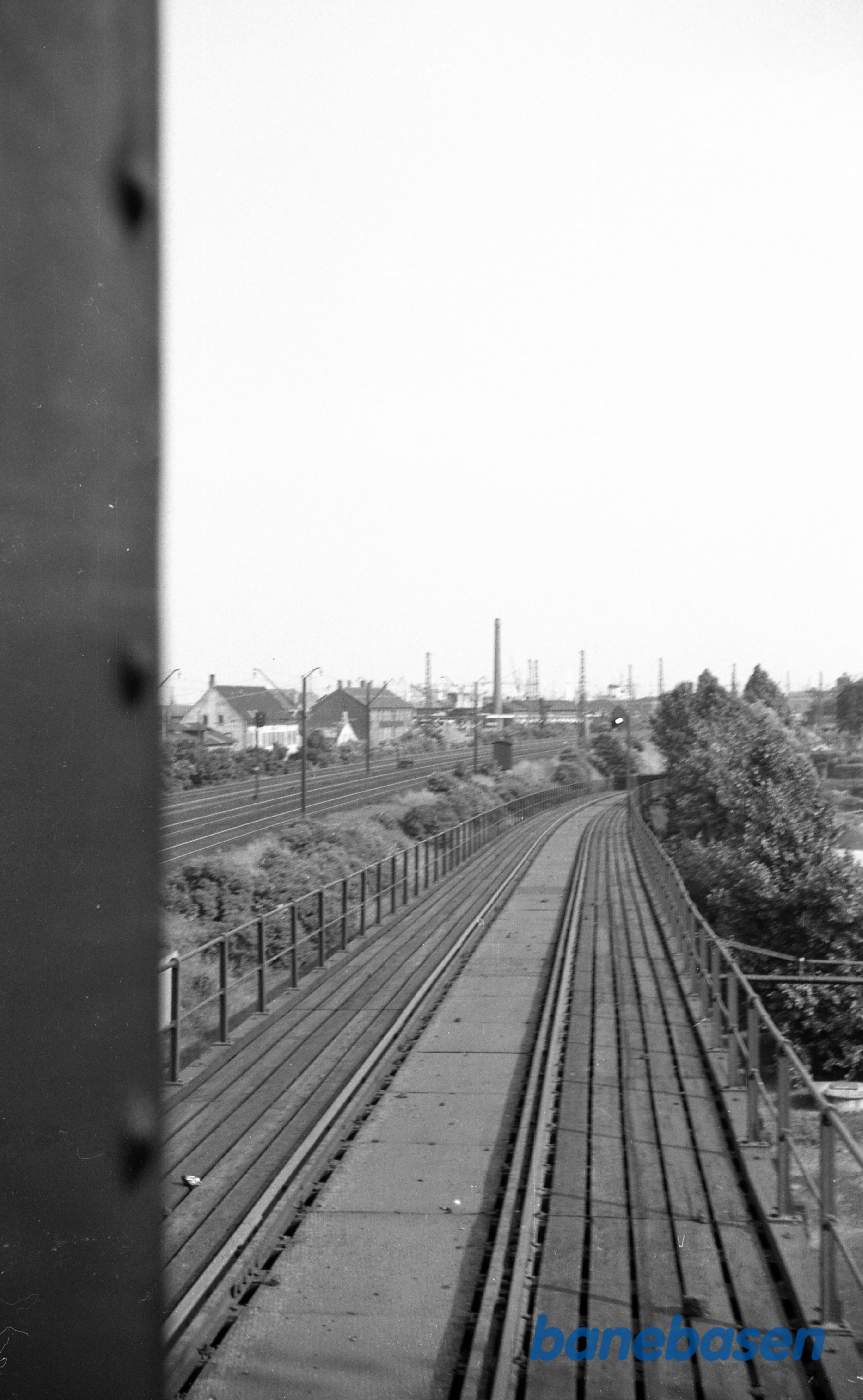 Østre gasværk. Udsyn over kulrampen Østre gasværk. Udsyn over kulrampen