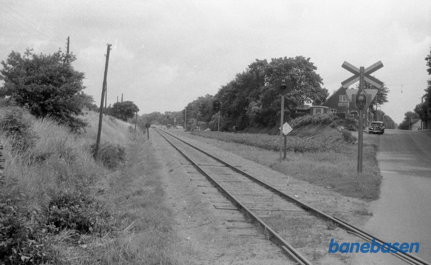Overkørslen for Vedde Byvej