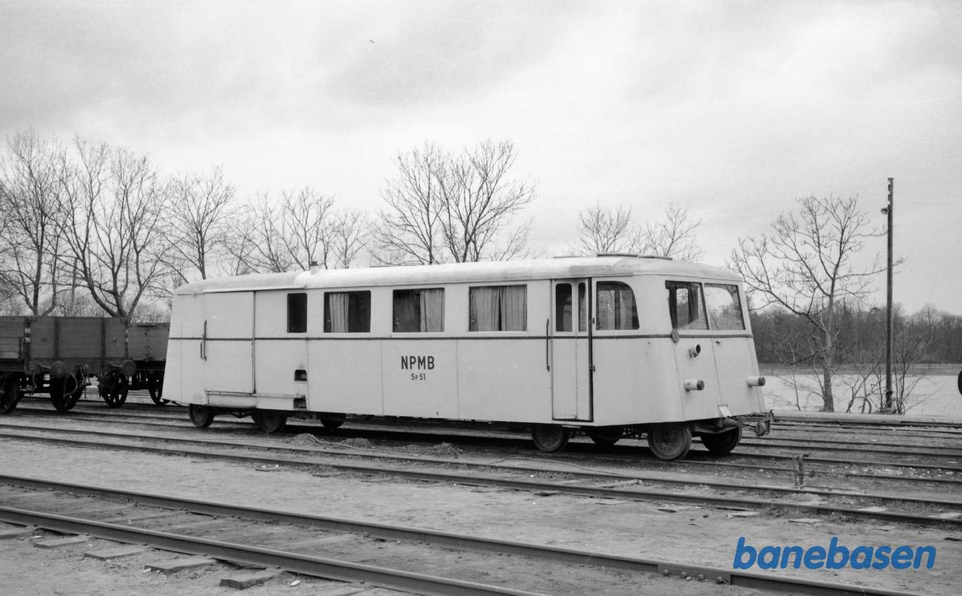 Præstø station med NPMB Sp 51