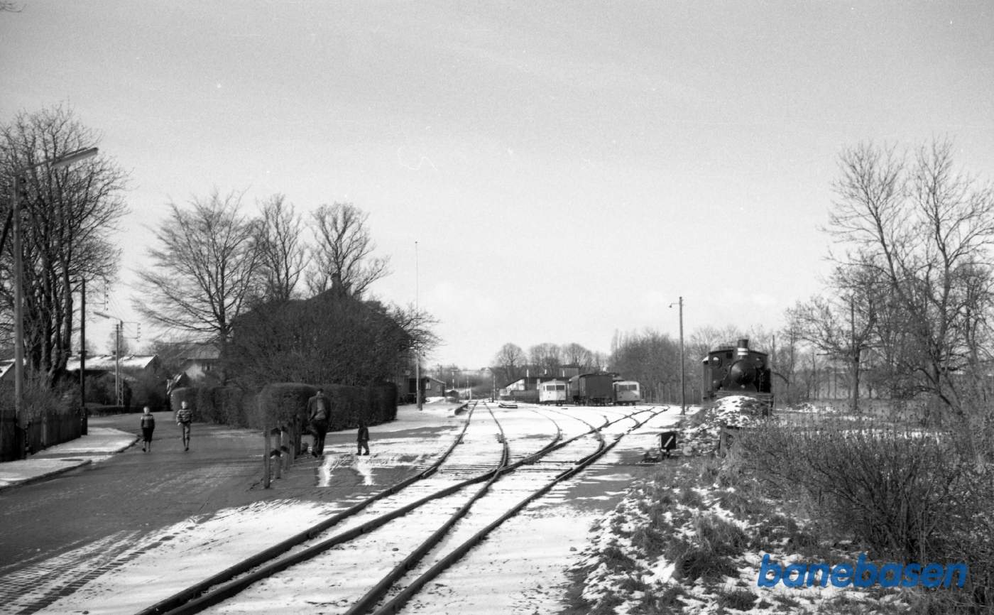 Præstø station. Diverse materiel