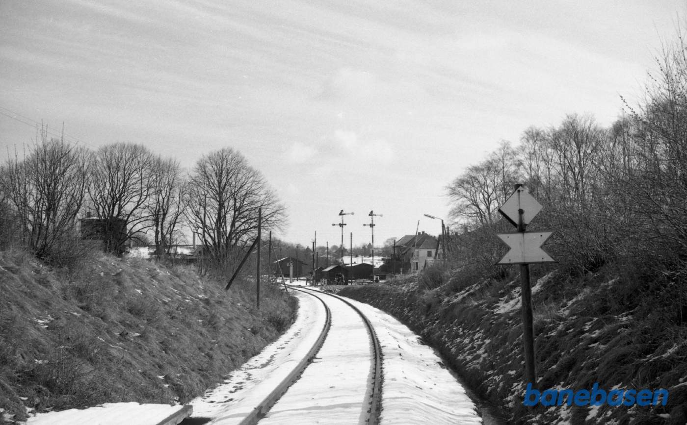 Præstø station. Signalerne