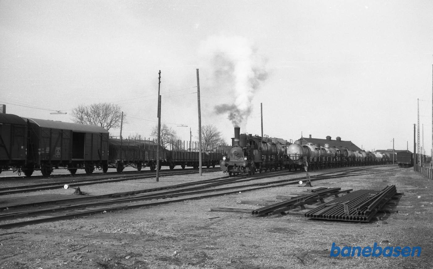 Amagerbro st. Rangering med F maskine Amagerbro st. Rangering med F maskine