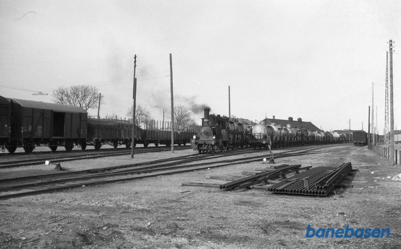 Amagerbro st. Rangering med F maskine Amagerbro st. Rangering med F maskine