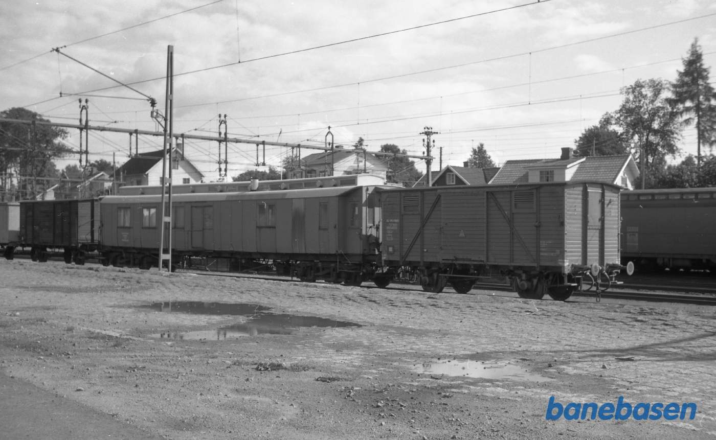 Normalspor personvogn og godsvogn