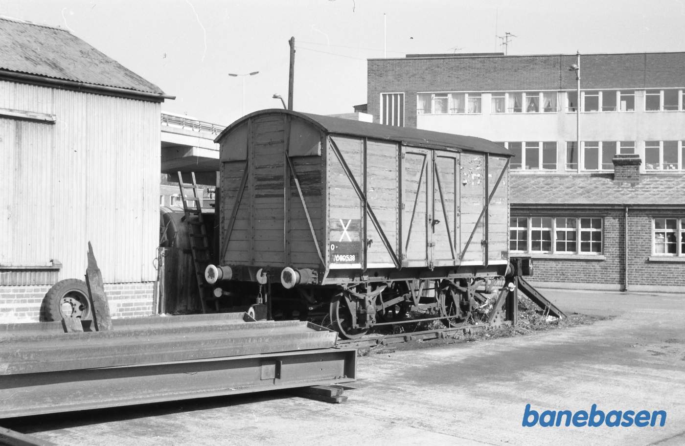 Uidentificeret godsvogn