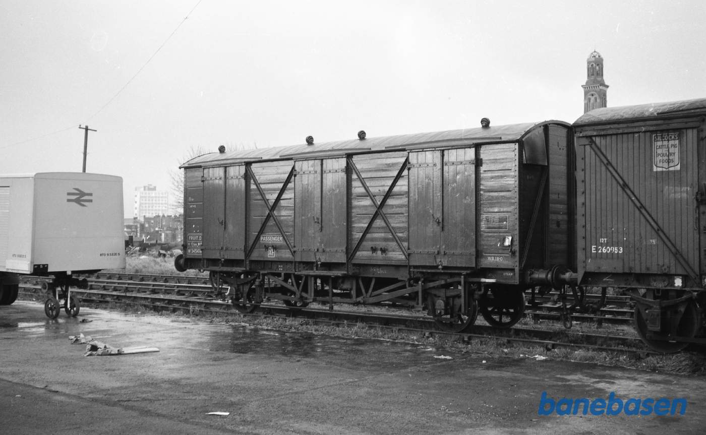 Uidentificeret godsvogn