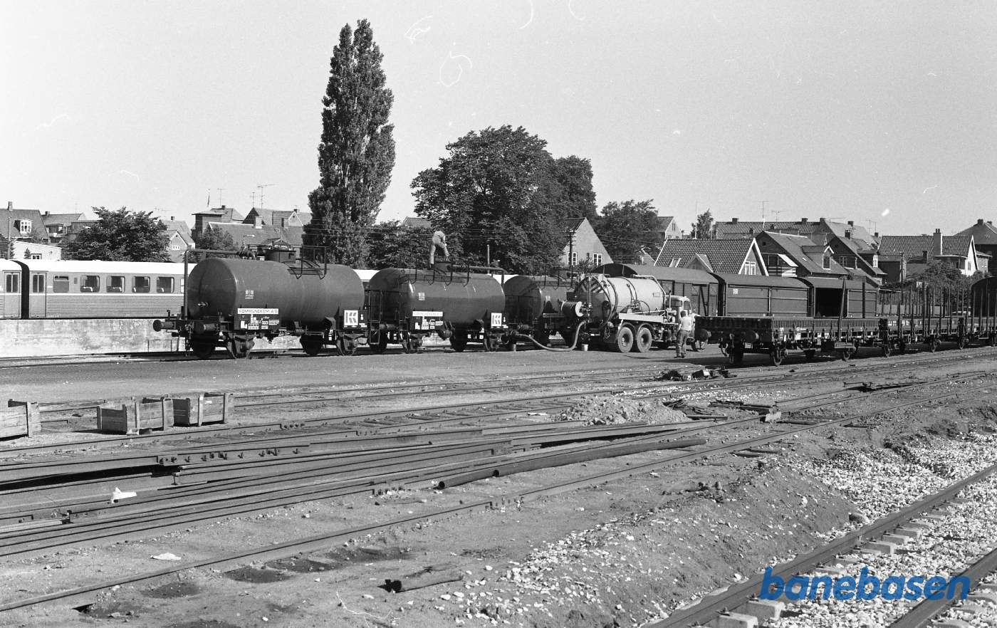 Hillerød station. sporanlægget