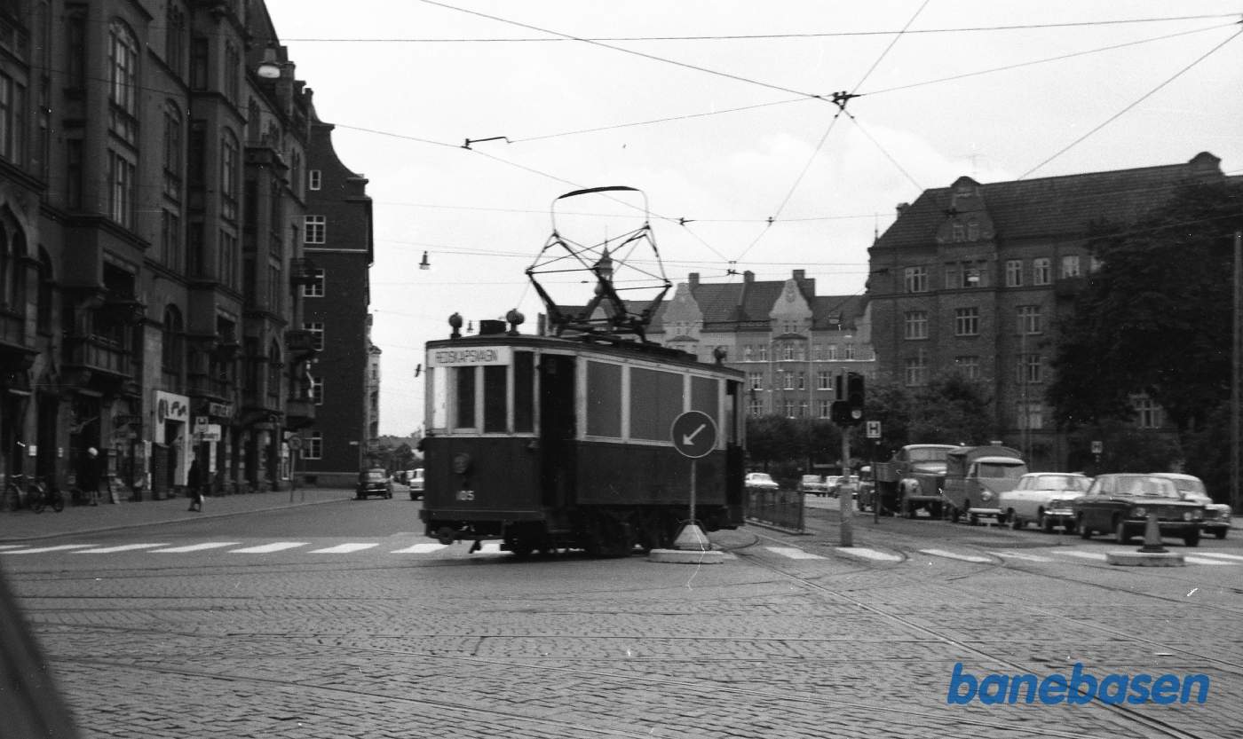 Malmø. Redskabssporvogn